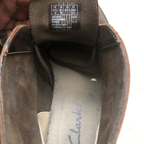 ❌SOLD❌Clarks Chukka Bushacre 2 Boots Men’s Size - Picture 6 of 7